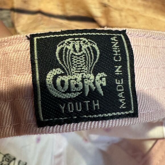 ABC Rodeo Pink Hat Cap Youth Western Cowboy Cowgirl Adjustable Baseball Style - Picture 7 of 7